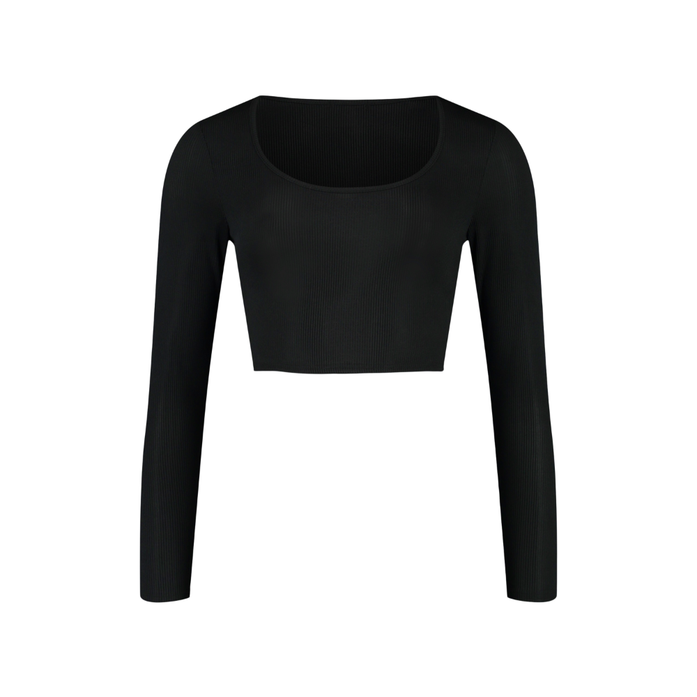 female-long-sleeve-cut-out-detail-crop-top